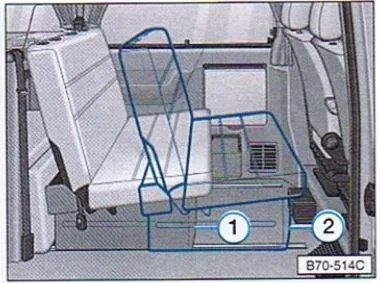 Asiento trasero