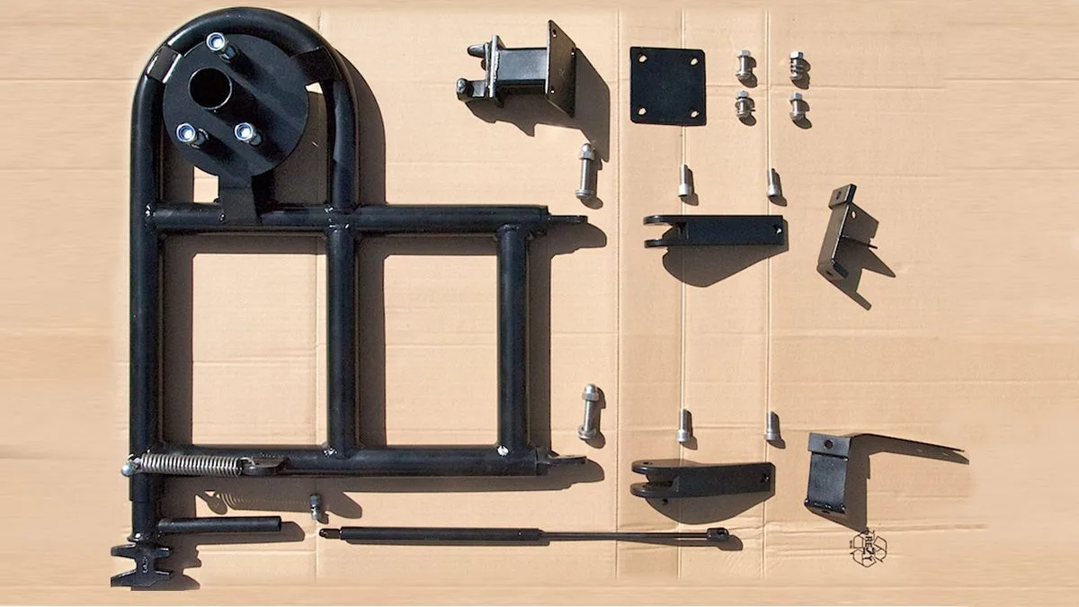 Soporte rueda de repuesto para VW T3