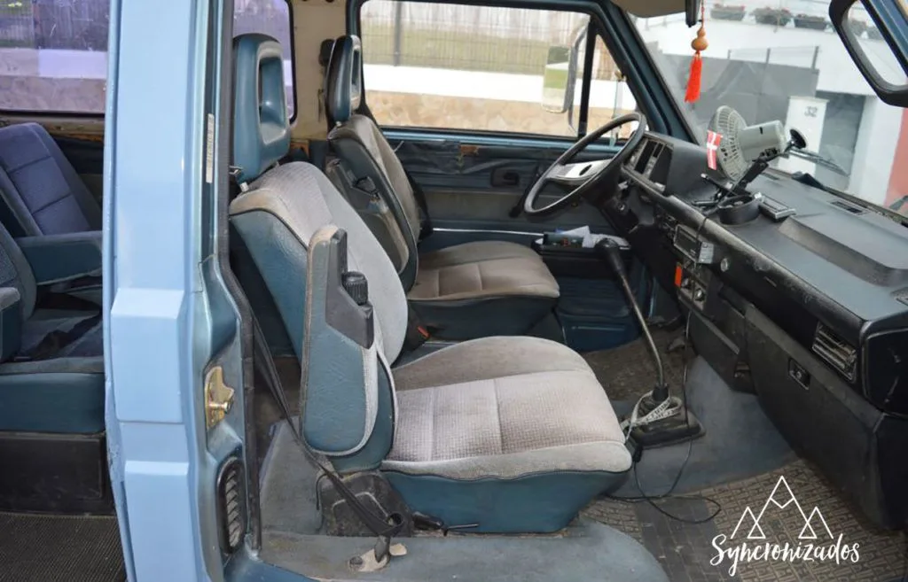 Interior furgoneta