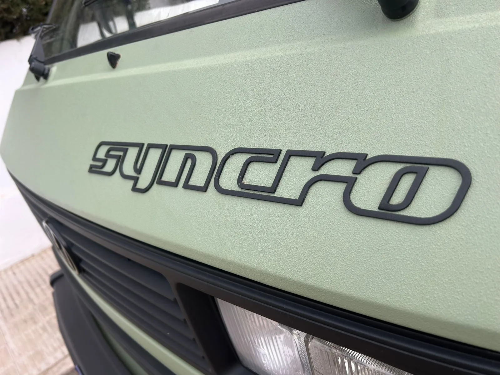 Juego de emblemas VW T3 Syncro – Morro y laterales (4WD + Syncro)