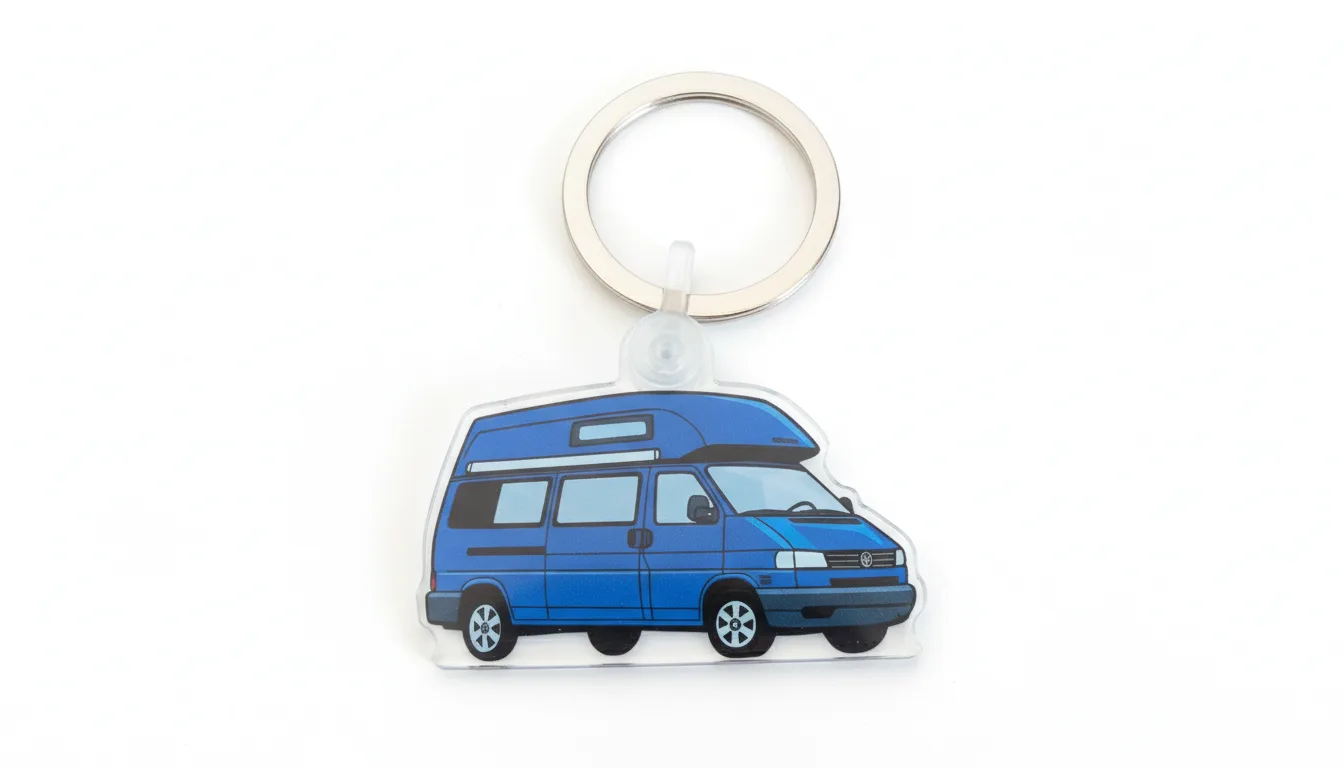 Llavero VW T4 California Exclusive azul