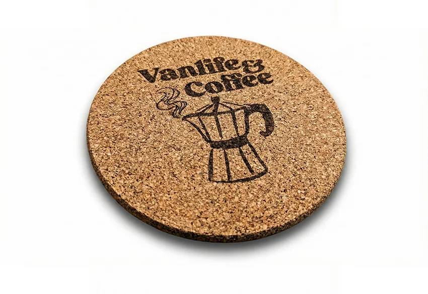 Salvamanteles de corcho “Vanlife & Coffee” - vista 2
