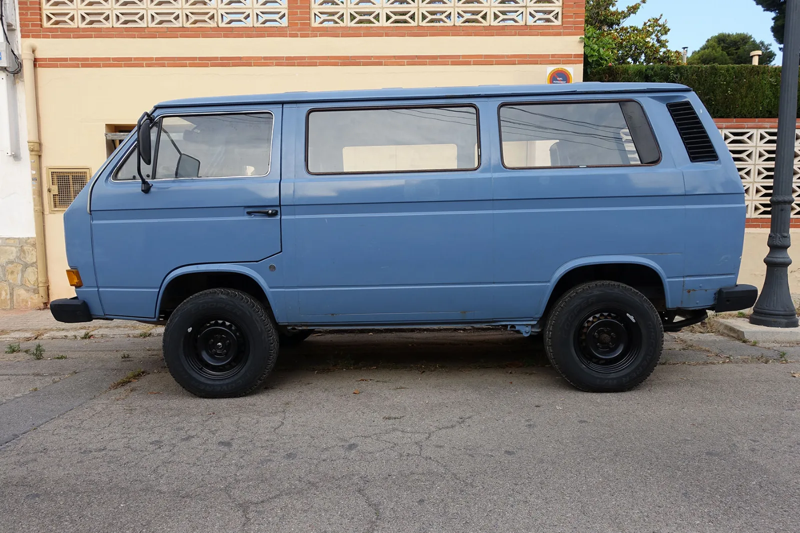 T3 Syncro con neumáticos en 15 pulgadas